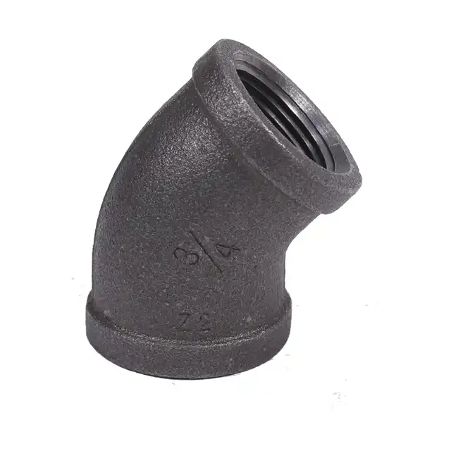 black 120 45° elbow, firefighting equipment