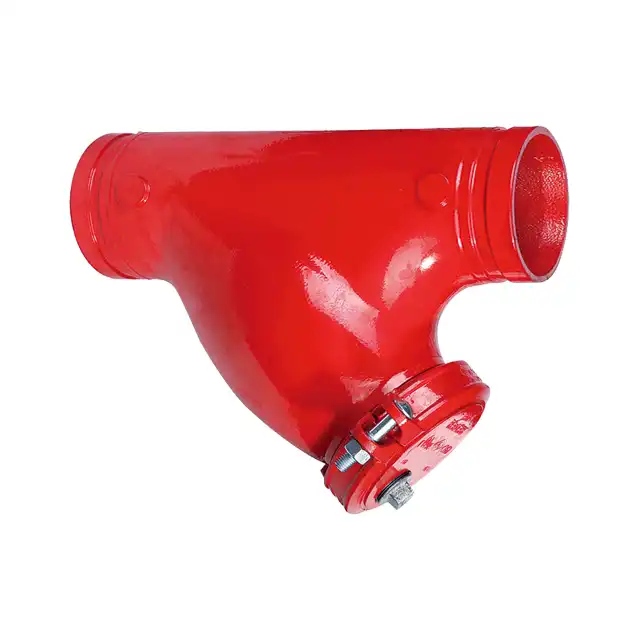 Fire Fighting Grooved Y-Type Strainer