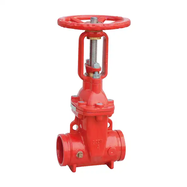 Fire Fighting FireLock Din F4 Flanged Resilient OS&Y Gate Valve