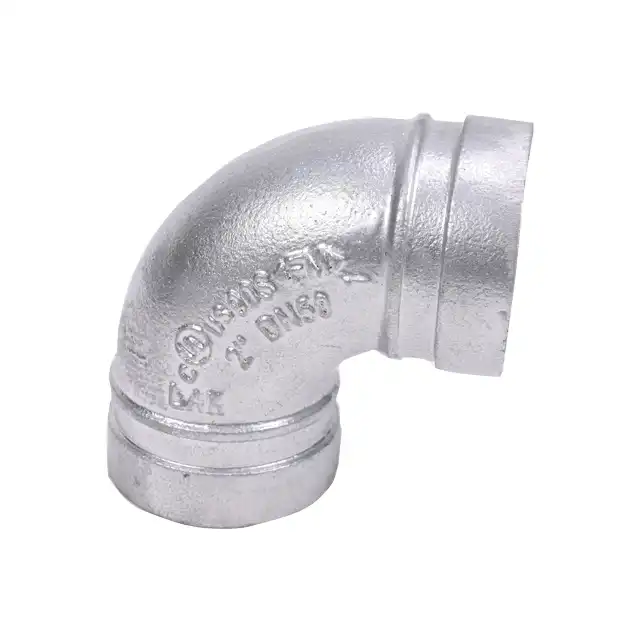 Fire Fighting FM UL Grooved pipe fitting 90° Elbow