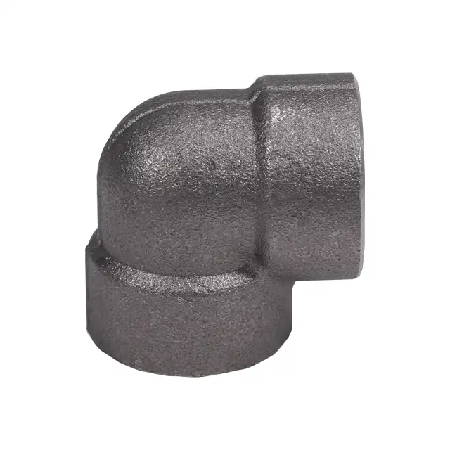 Leyon Carbon Steel Pipe Fitting Forged Socket Weld 90° Elbow