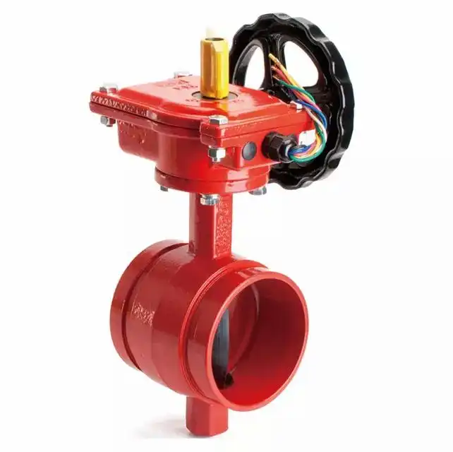 Butterfly Valve with Tamper Switch