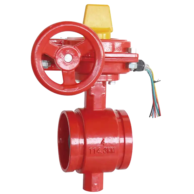 Butterfly Valve with Tamper Switch