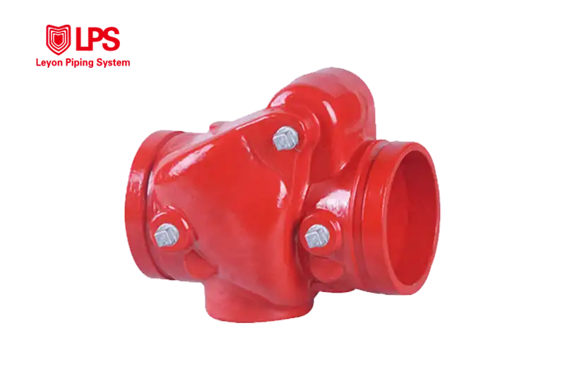 Grooved Resilient Swing Check Valve