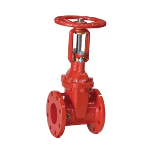 Fire Fighting FireLock Din F4 Flanged Resilient OS&Y Gate Valve