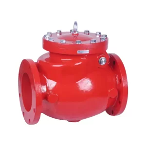 Fire Fighting Ductile Iron Flanged Resilient Swing Check Valve