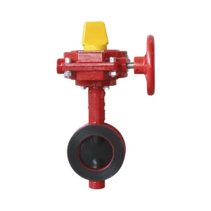 Butterfly Valve with a Tamper Switch