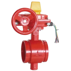 Butterfly Valve with Tamper Switch